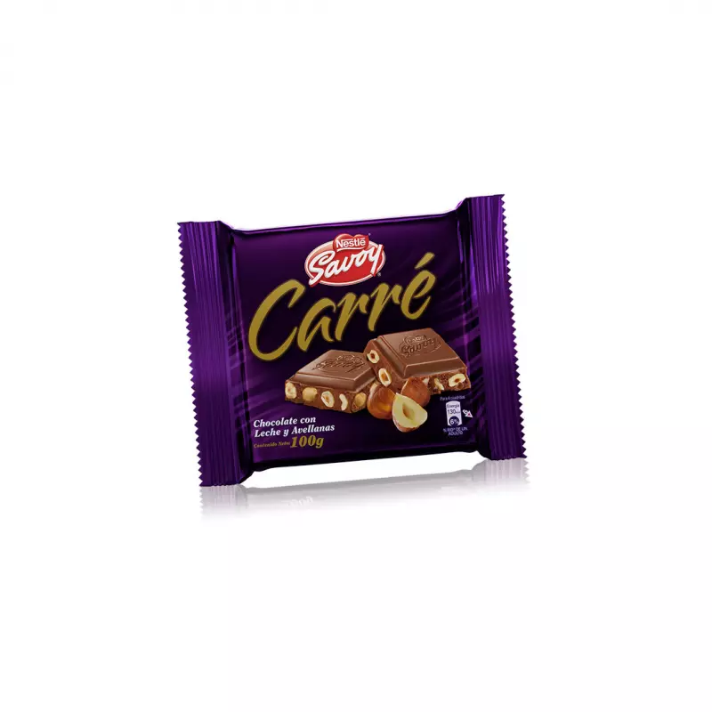 Chocolate carre avellana 25gr