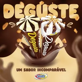 Cone Deguste Leitinho Trufado