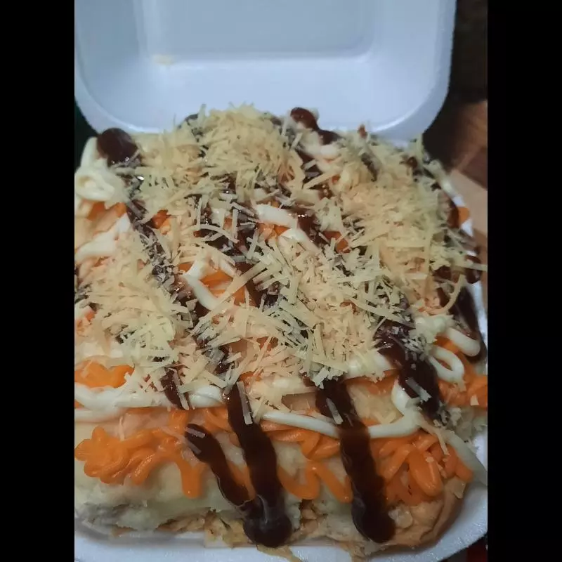 Hot dog no prato