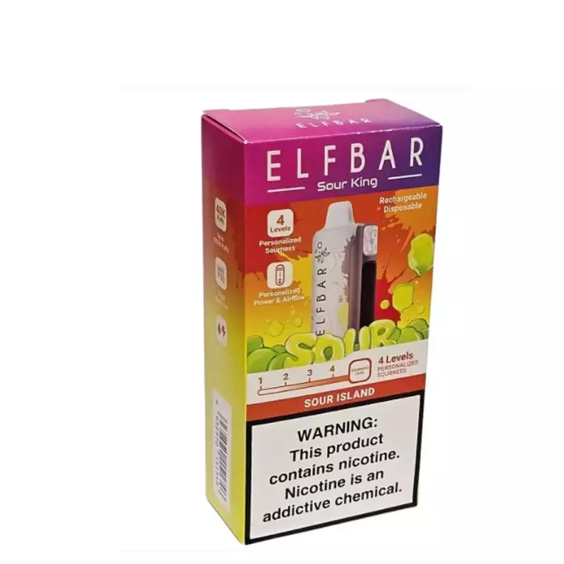 ELF BAR SOUR 40k Sour Island