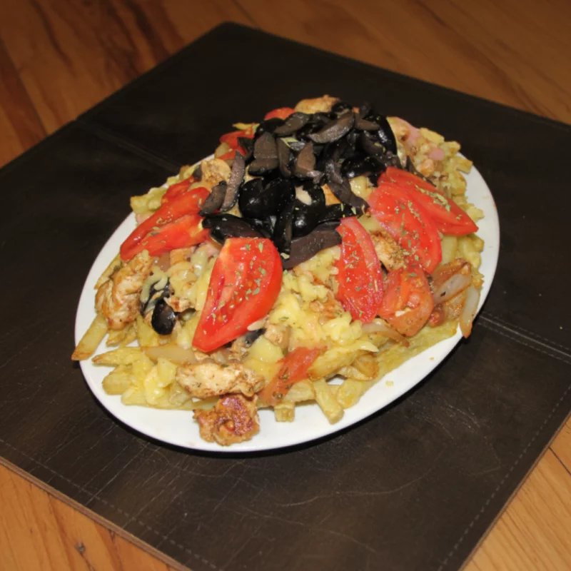 Chorrillana de Napolitana