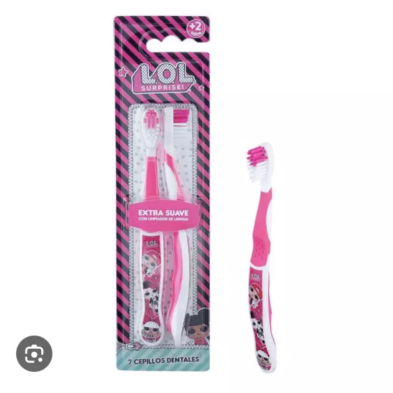 Pack cepillo infantil Lol