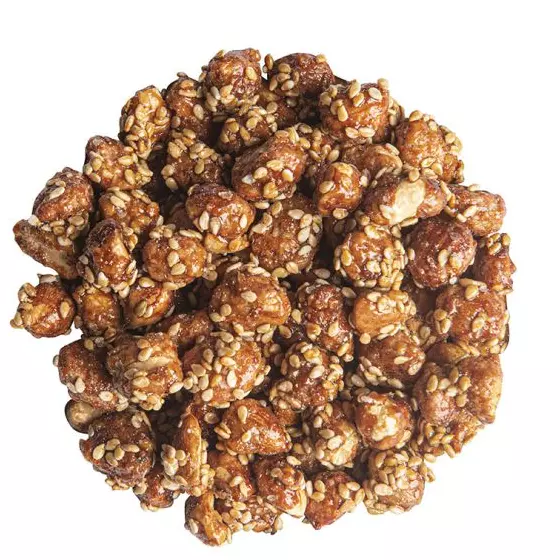 Cact.Garapiñado con Ajonjoli 100 gr.