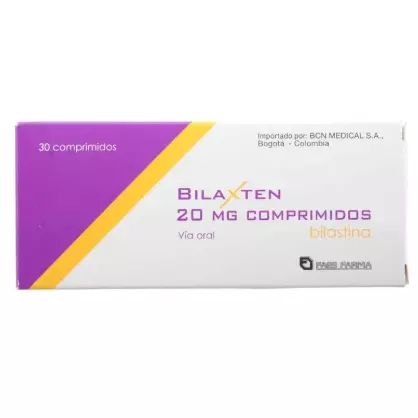 BILAXTEN 20 COMPRIMIDOS