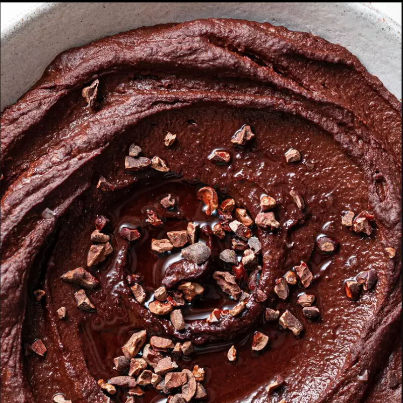 Hummus de chocolate