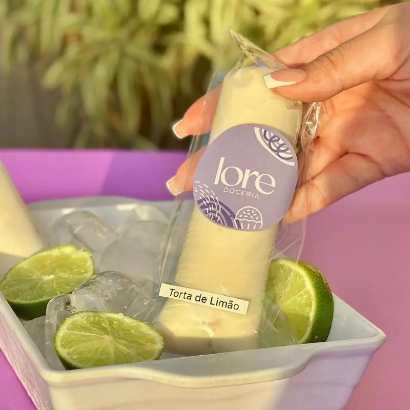 GELADINHO : TORTA DE LIMÃO