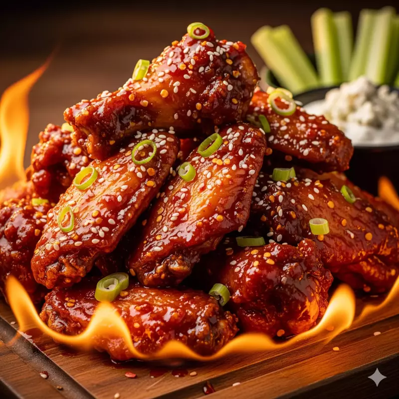 BBQ Fire Kiss