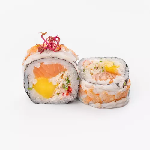 Futomaki saumon mangue