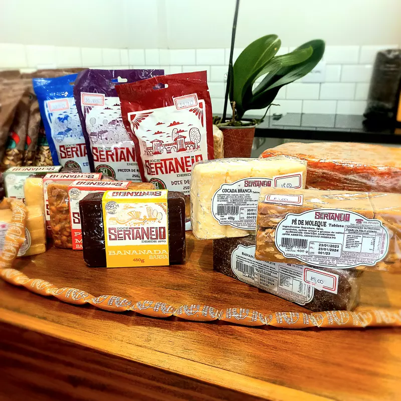 PÉ DE MOLEQUE SERTANEJO 400g