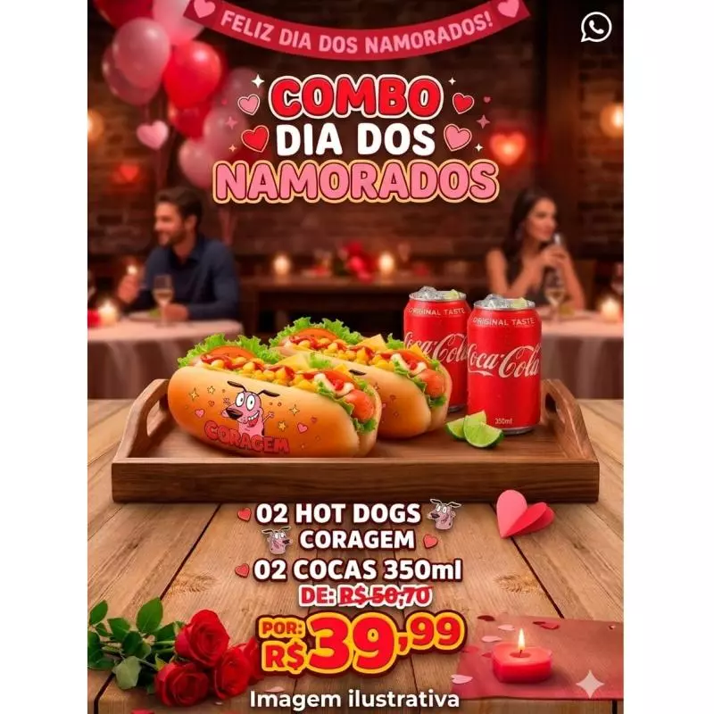 Combo Dia dos Namorados
