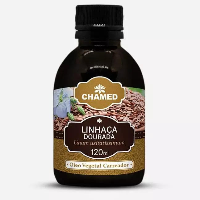 Óleo Vegetal de Linhaça Dourada 120ml