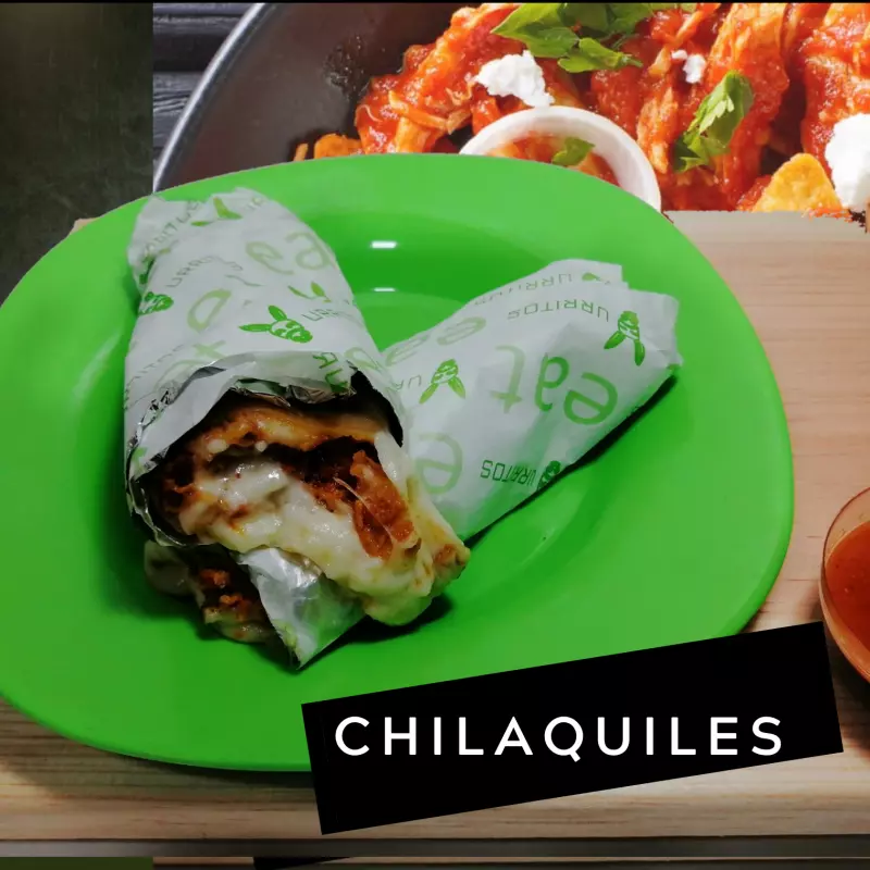 BURRITO DE CHILAQUILES