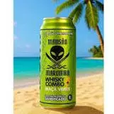 mansão whisky+maçã verde lata 473ml