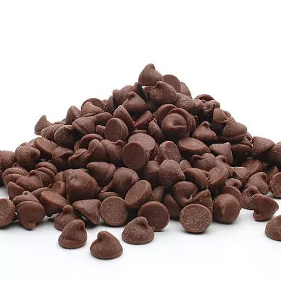 Gotas chocolate ao leite