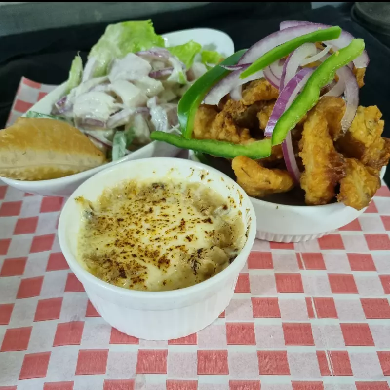 Tabla Ceviche - Chupe - Chicharon