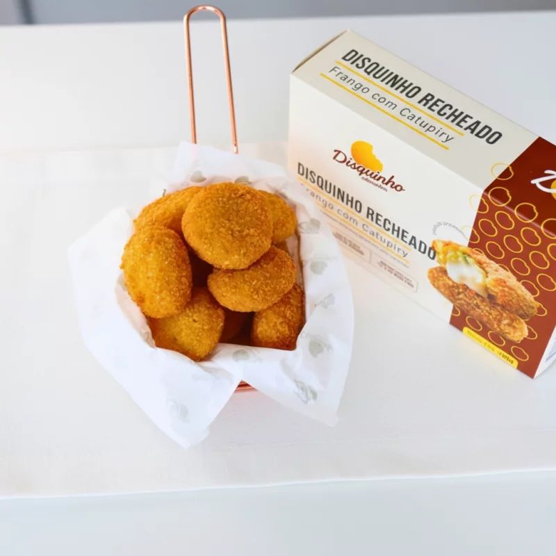 Disquinho de frango c/ catupiry 300g