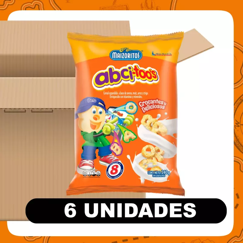 Medio Bulto Abcitos Cereal 240g
