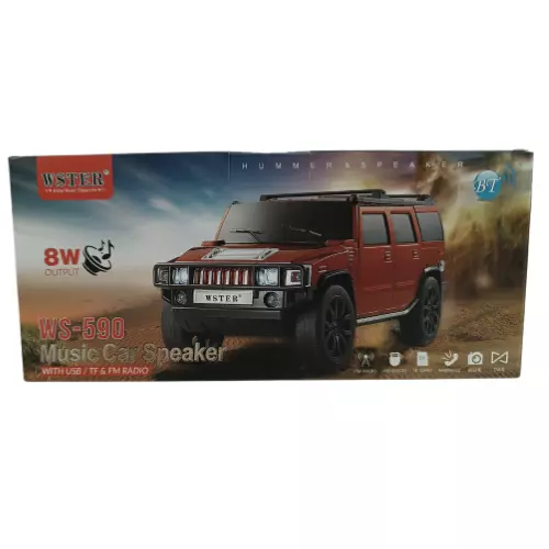 CARRO DE SOM JEEP WSTER 8W WS-590