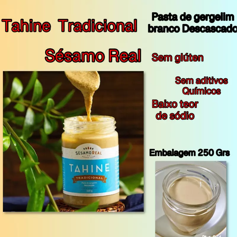 Tahine Tradicional SÉSAMO REAL- 250