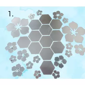 Espejos plasticos para pared