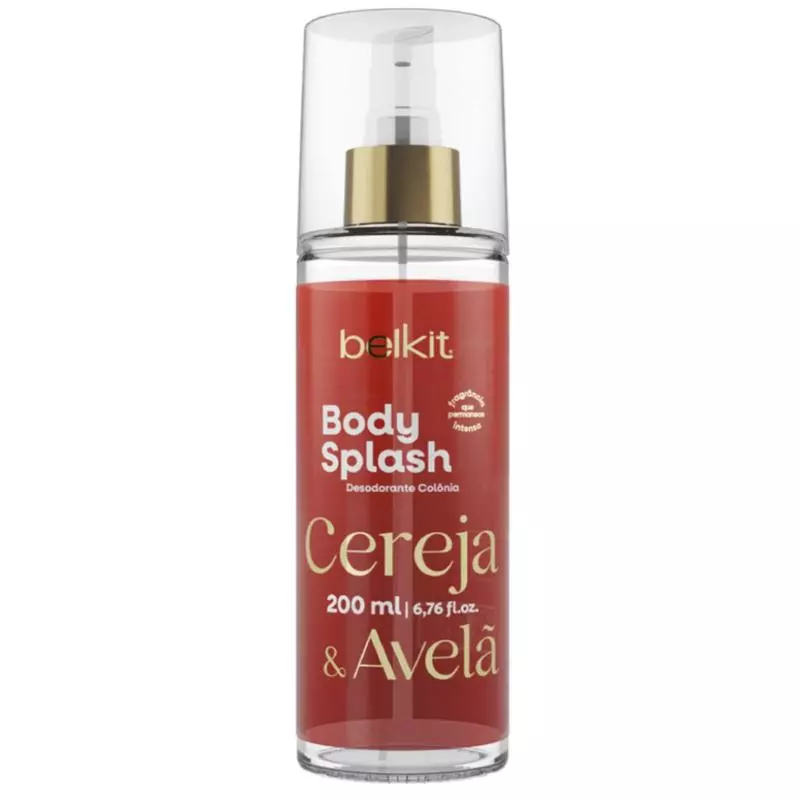 BODY SPLASH CEREJA E AVELA BELKIT