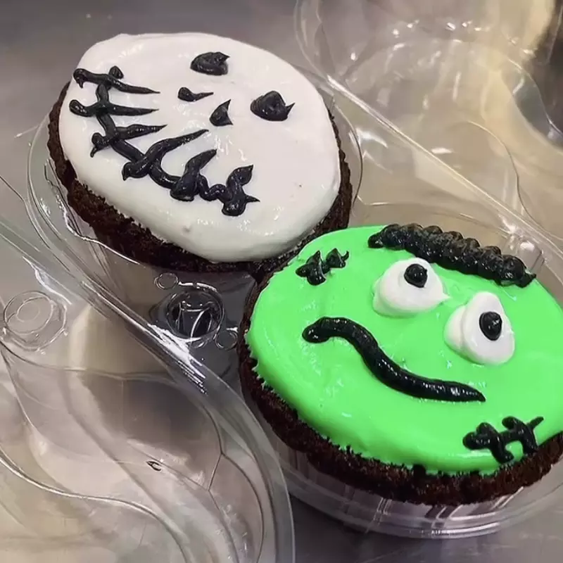 Cupcake chocolate Halloween (2 un)(copy)