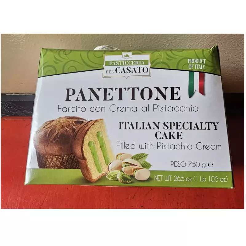 Panettone Crema Pistacho 750gr.
