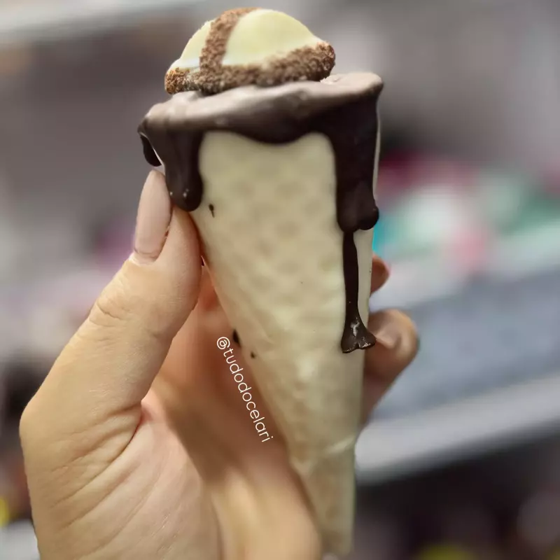 Cone Nuteninho - Casquinha Branca