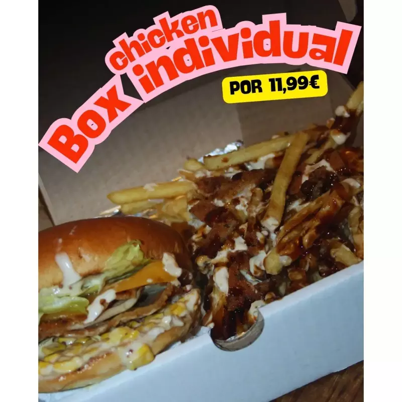 Chicken Box individual 😀🍔