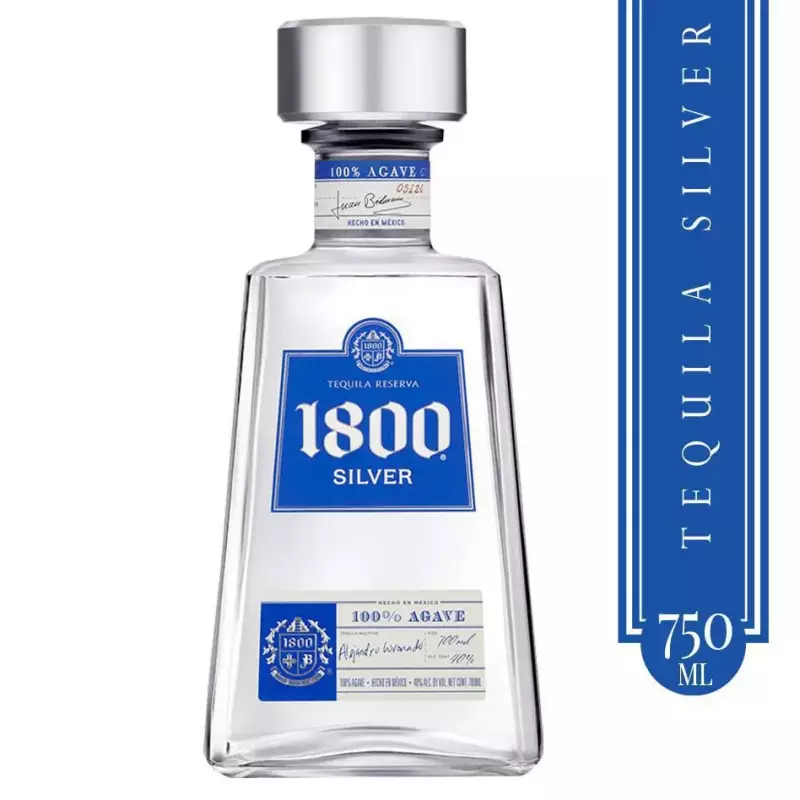 Tequila 1800 Reposado Blanco 750 Ml