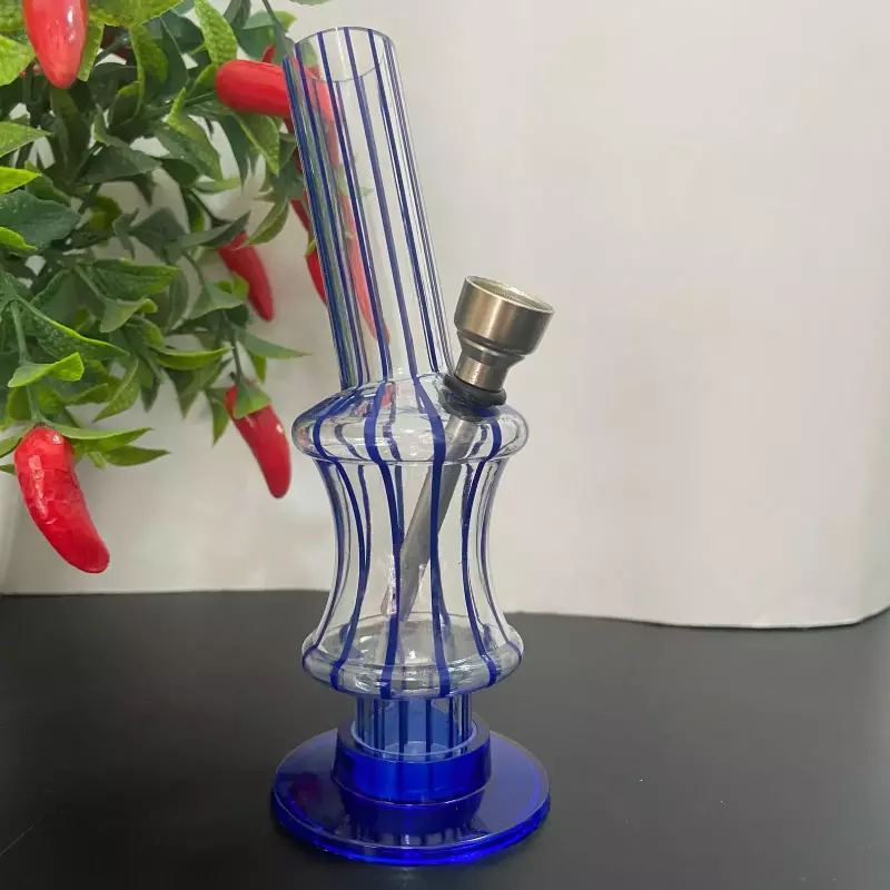 Bong Mini Acrilico 15,5cm Azul