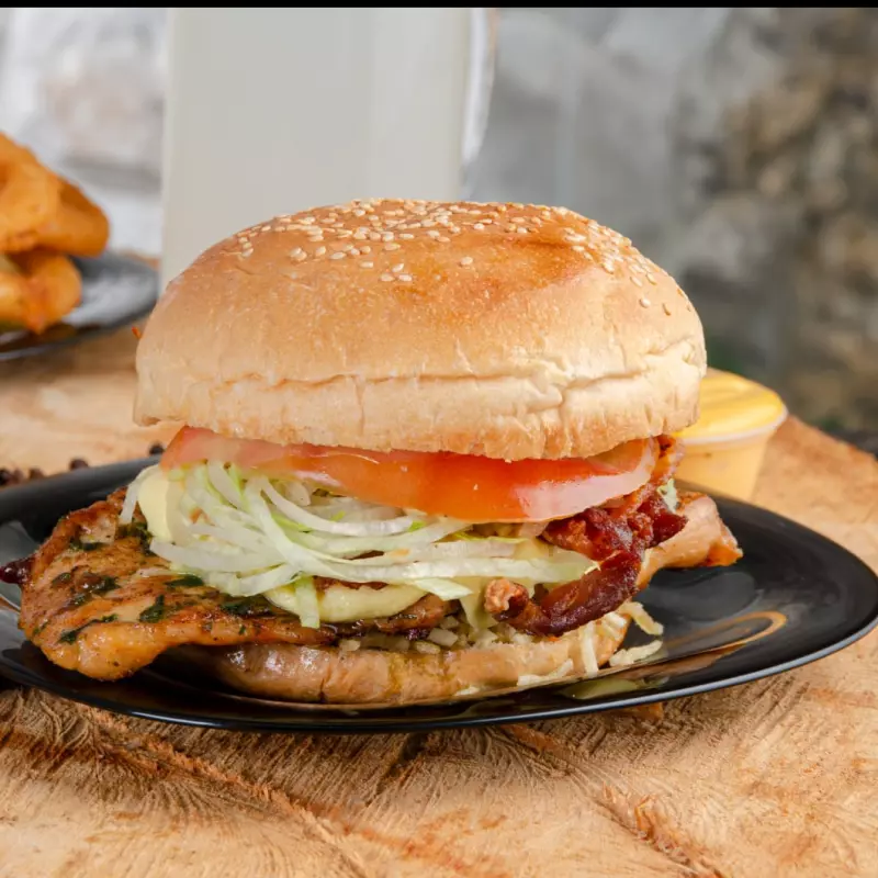 Hamburguesa de Pollo