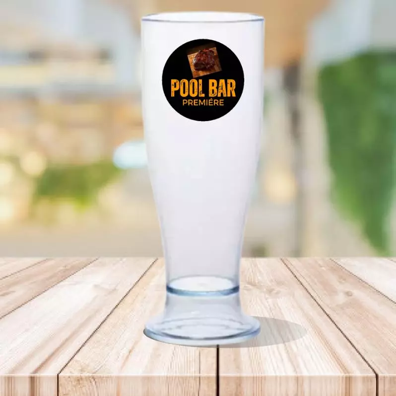 Tulipa Acrílica Pool Bar personaliza