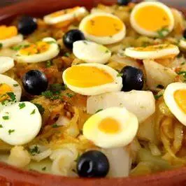 Bacalhau à gomes de sá