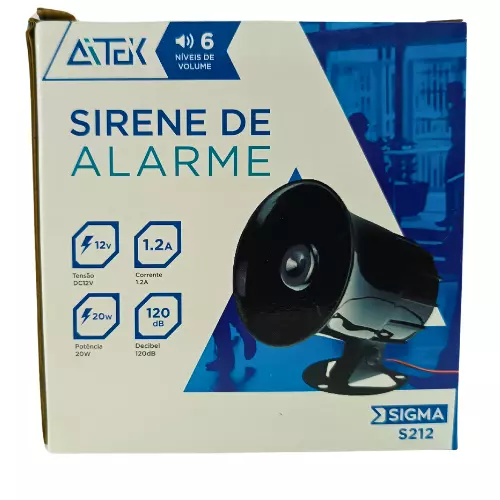 SIRENE DE ALARME SIGMA ATEK S212
