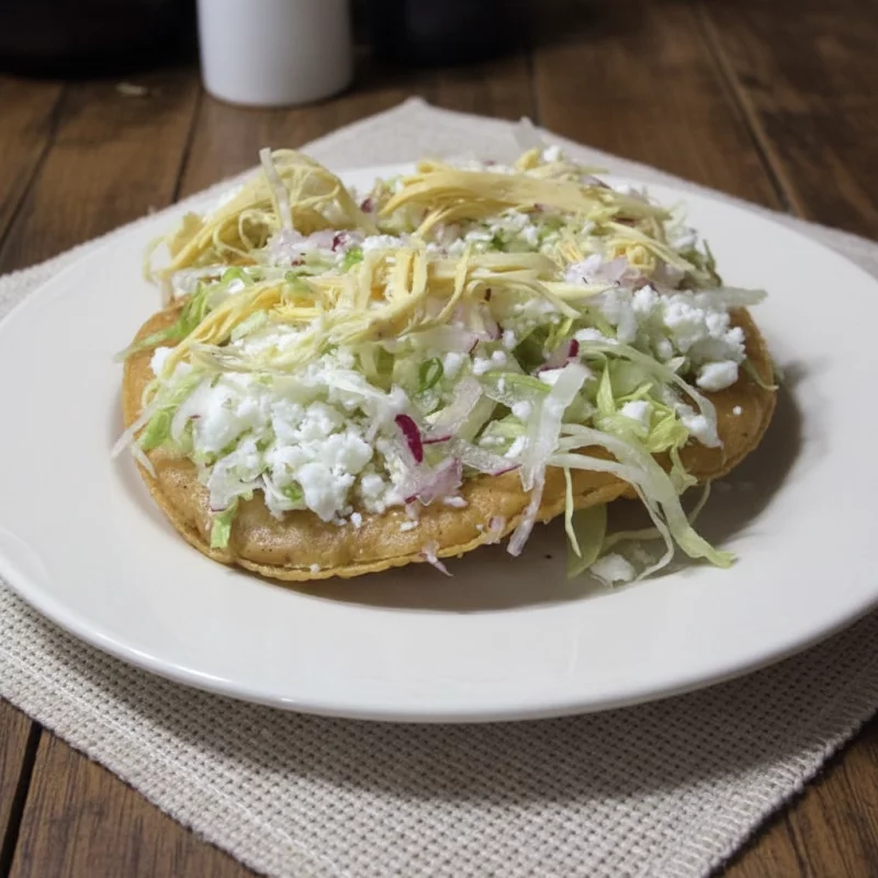 CHALUPAS EN TOSTADAS