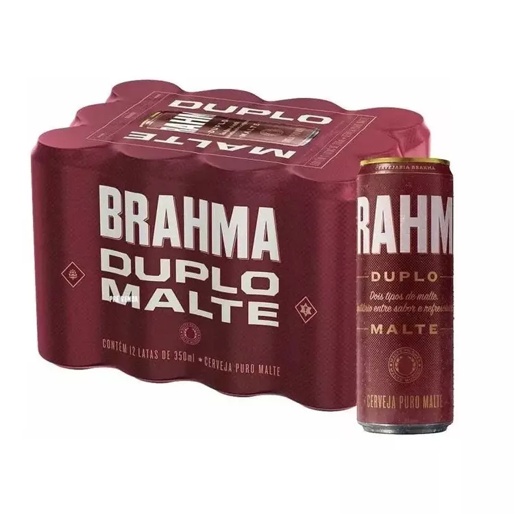 Cx Brahma Duplo Malte 350ml