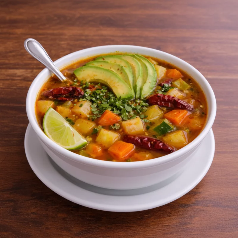 Consomé de Camarón