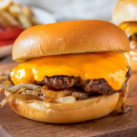 Cheddar burguer 180g