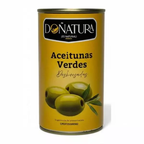 Doñatura Aceitunas Verdes Deshuesada