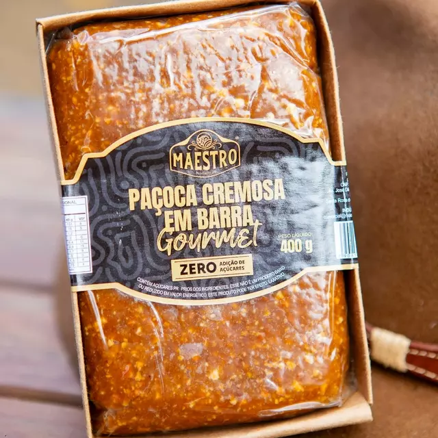 Paçoca em Barra-Zero Açúcar