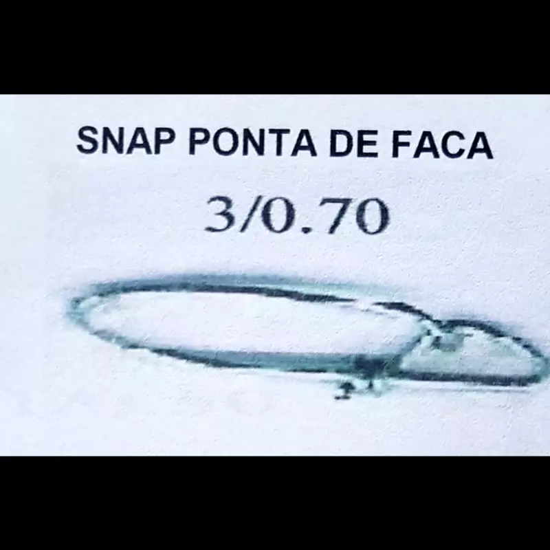 SNAP PONTA DE FACA REF: 0.50/1