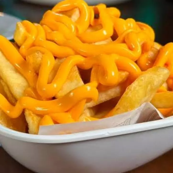 Batata 400 gramas com cheddar