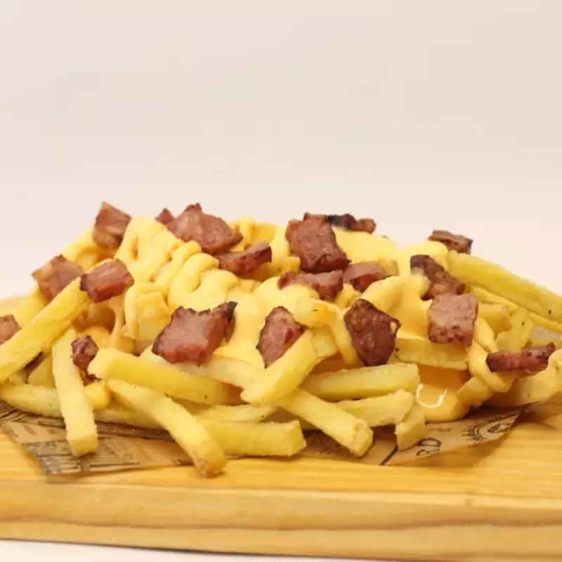 Batata Frita Grande +Bacon e Cheddar