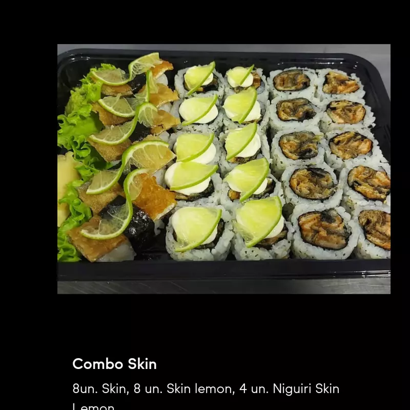 Combo skin 24 peças
