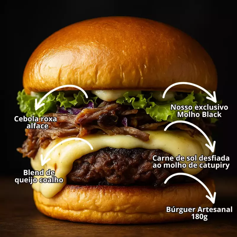 Nº 43 - Santo Black 2.0 🍔