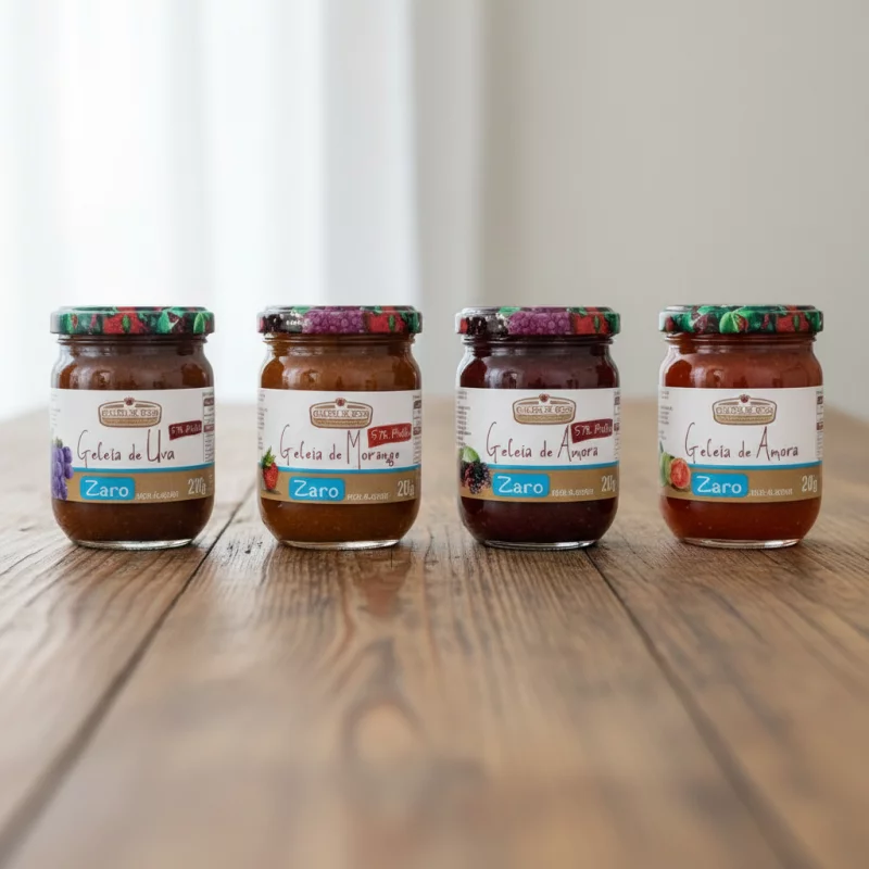 GELÉIA DE FRUTAS RESERVA ZERO 200G