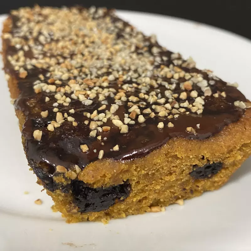 Bolo de Cenoura com Chocolate