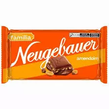 BARRA CHOC AMENDOIM NEUGE 130G