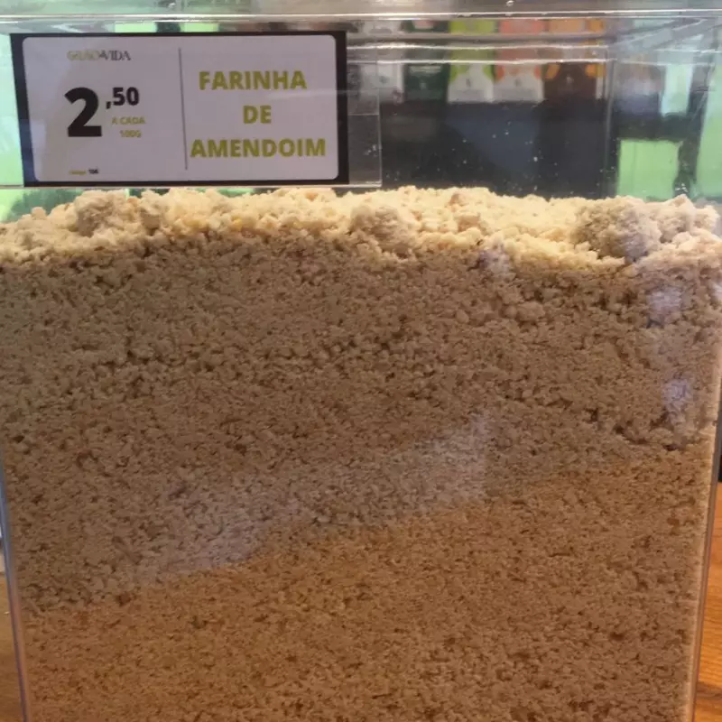 Farinha de amendoim